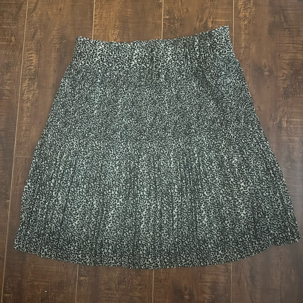 Polka dot / Cheetah skirt